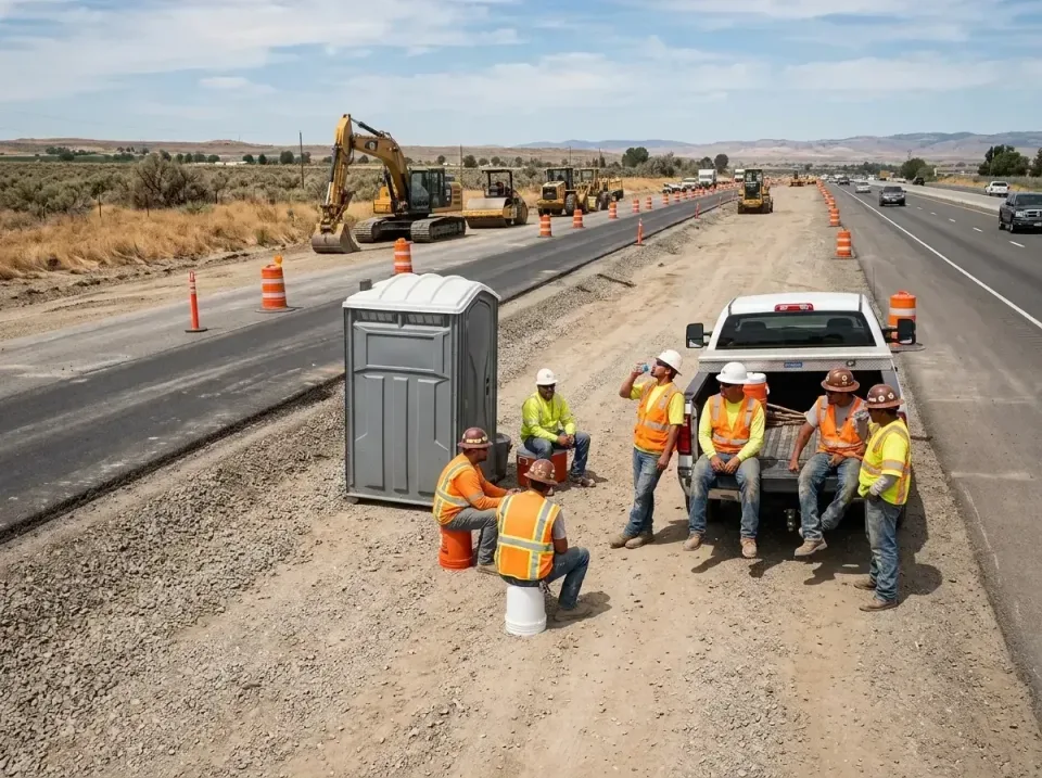 highway-road-construction-crew-007 — frequently asked questions, Porta Potty and Restroom Rentals in Roeland Park, KS